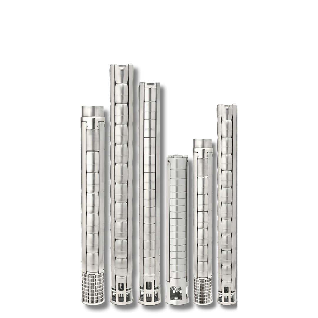 SLEKA stainless steel submersible pump lineup
