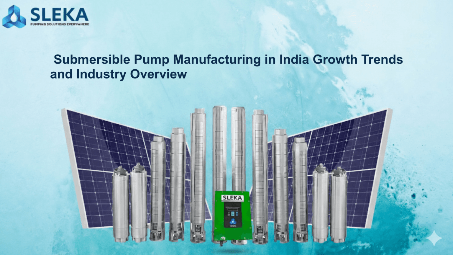 Submersible Pump Manufacturing in India Growth Trends and Industry Overview